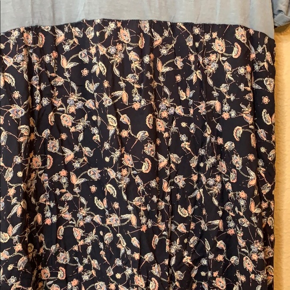 Girl’s Roxy Girl Tee Shirt Dress with Rayon Skirt - Picture 7 of 8